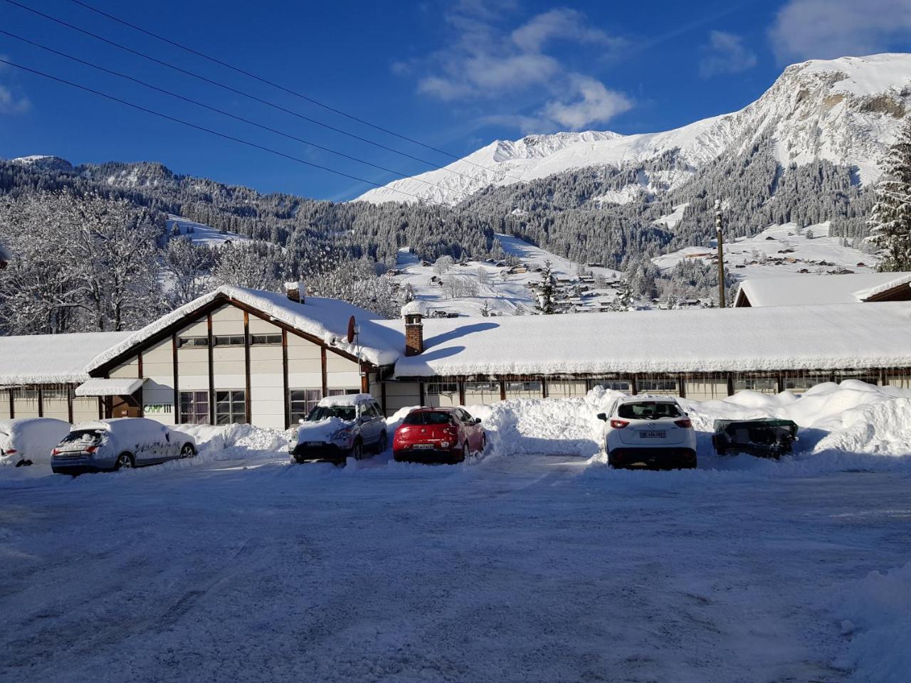 Mountain Lodge Backpackercamp Lenk im Simmental Extérieur photo